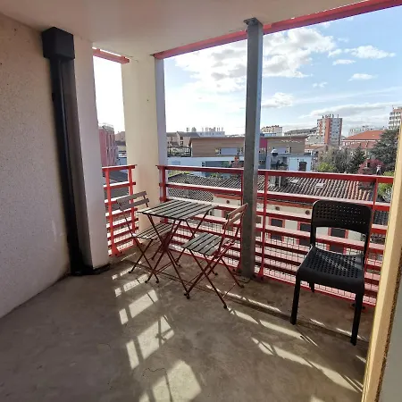 T1Bis Moderne, Lumineux, Belle-Vue, Patte D'Oie, Parking Apartment Toulouse Exterior photo