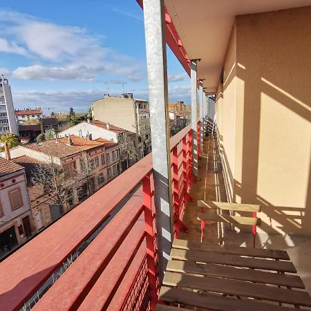 T1Bis Moderne, Lumineux, Belle-Vue, Patte D'Oie, Parking Apartment Toulouse Exterior photo