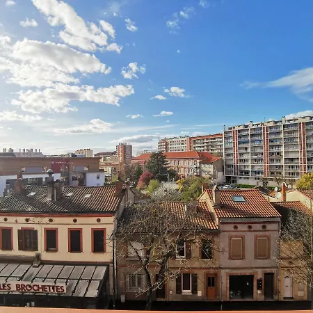 T1Bis Moderne, Lumineux, Belle-Vue, Patte D'Oie, Parking Apartment Toulouse Exterior photo
